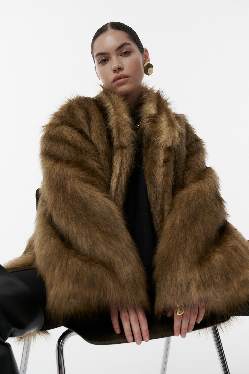 Fur coat short Monica